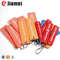 Wholesale custom fabric key ring