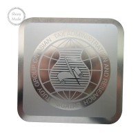 High Quality Customized Wholesale  Branded  Metal Coaster Stainless Steel