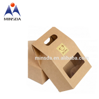 High Quality Custom Made Food Packaging Paper Bags With Window In China