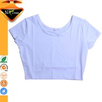 High quality hot sale crop top,100 cotton t-shirt China manufacturer