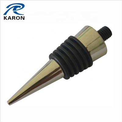 quality wholesale die casting metal red wine bottle stopper with screws