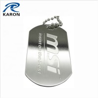 custom engraved thick dog tag stainless steel