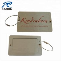 custom luggage tag, metal luggage tag, luggage tag wholesale