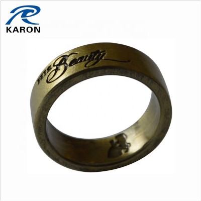 wholesale cheap custom finger ring in zinc alloy