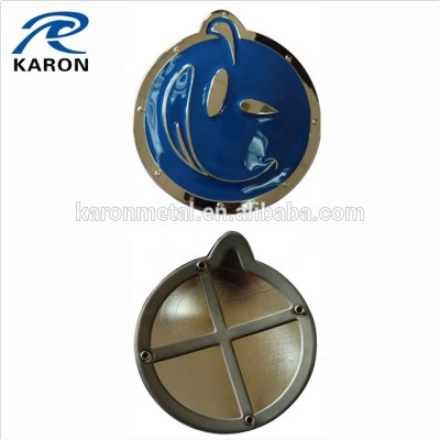 top quality wholesale custom metal hat plate for cheap