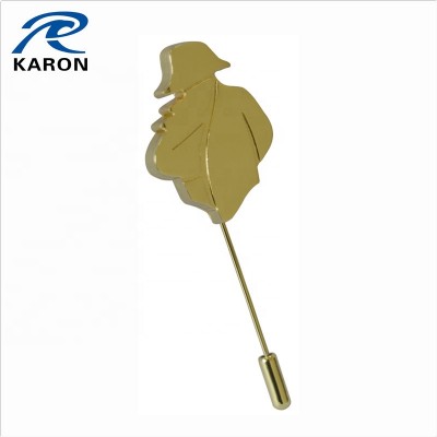 quality wholesale custom die casting lapel pin brooch for cheap