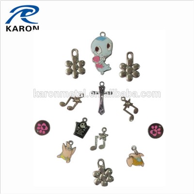 personalized cutout small metal charms for cheap