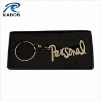 custom branded letter shape keychain for promotion