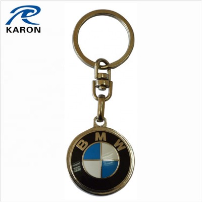 cheap enamel keychain metal key tag in zinc