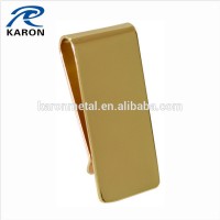 cheap quality blank bronze money clip to engrave