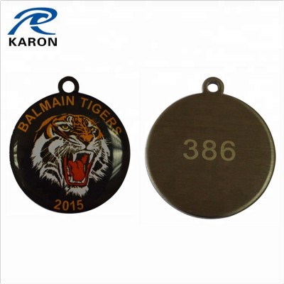 cheap wholesale quality keychain key tag with number