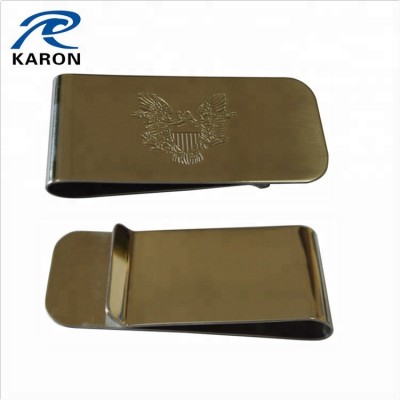 wholesale personalized money clip with engraved logo