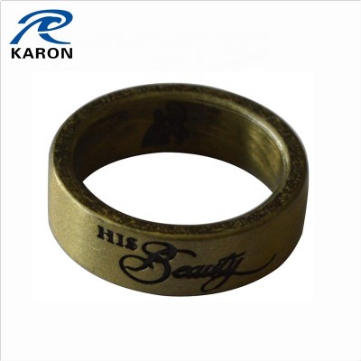 bulk personalized gift finger ring with Karon Metal