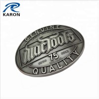 oval shape die casting german belt buckle with metal