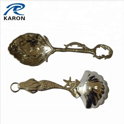 quality custom made 3d metal spoon in zinc alloy