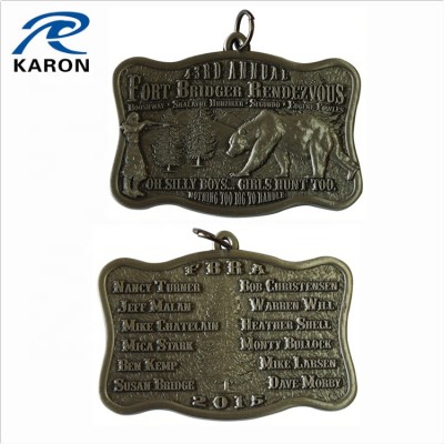 USA custom design metal commemorative medal for cheap