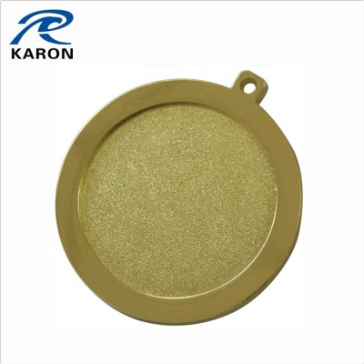 China quality wholesale gold plated zinc alloy plain medal for cheap