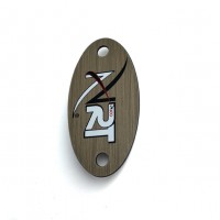 Personalized Custom Logo Stamping Furniture Stainless Steel Metal Tag